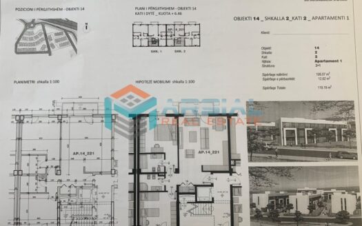 Apartament 2+1, Liqeni i Thatë, Farkë, Tiranë