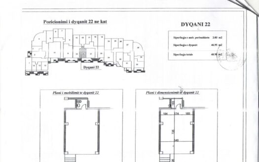 Shitet dyqan tek Kompleksi GRAND 47m2 per 65 000 euro